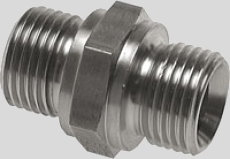 Doppelnippel G1/4"a - G1/4"a, VA